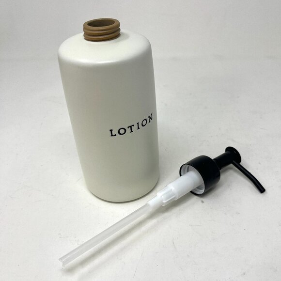 Hearth & Hand with Magnolia Ceramic LOTION Pump Bottle Stoneware - Picture 3 of 6